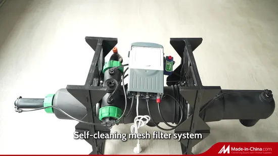 Semi Self Cleaning Screen Filter Sigma Water Filtration System Backwash Irrigation Filter